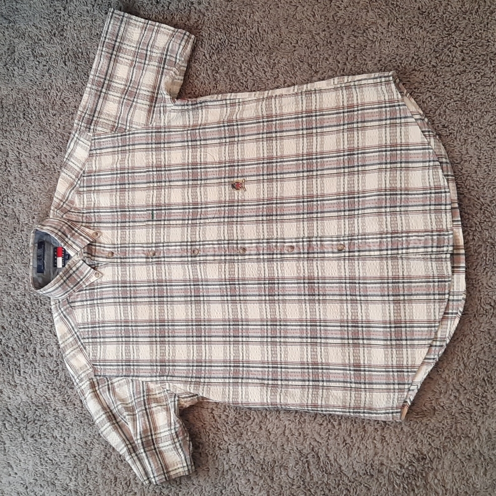 Tommy Hilfiger Textured Cotton Shirt